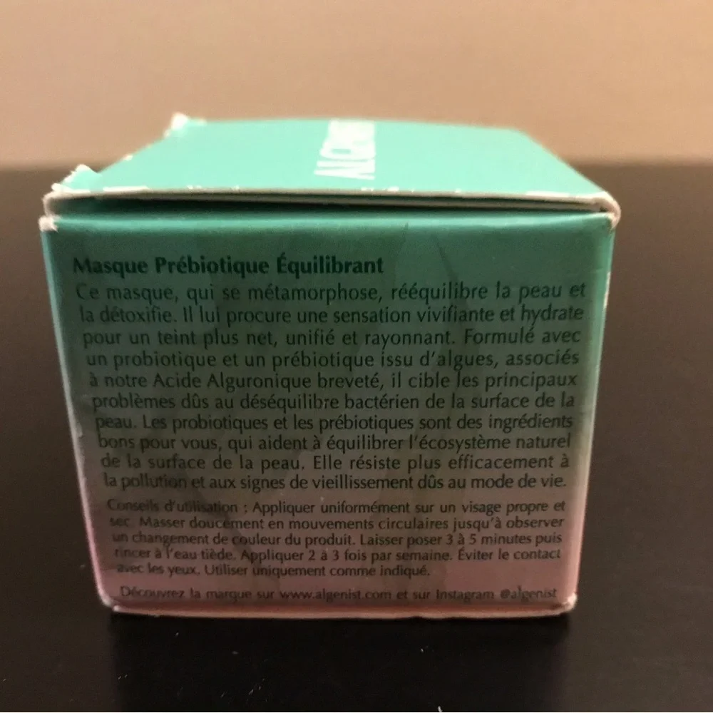Algenist Prebiotic Balancing Mask in Teal and Pink